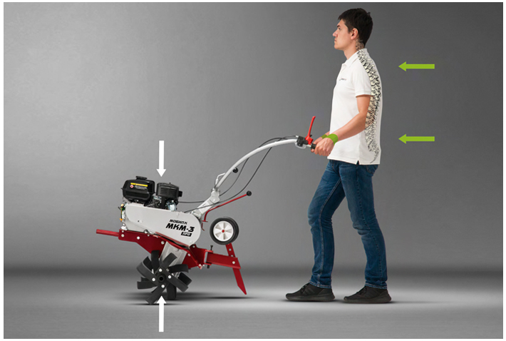 Характеристики мотоблоков Мобил К