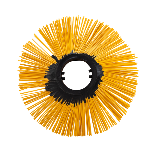 Щетка дисковая 110х450 полипропиленовая беспроставочная коническая