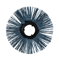 Щетка дисковая 110х450 полипропиленовая беспроставочная прямая